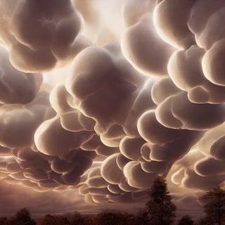 Strange Cloud wallpaper