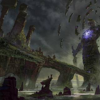 Fantasy World 4k wallpaper 