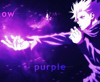 anime purple wallpaper gif