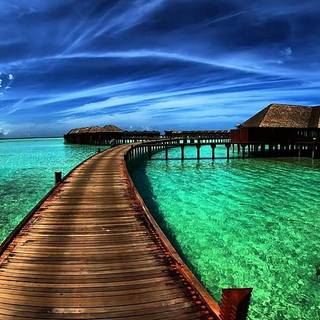 Maldives 4k wallpaper