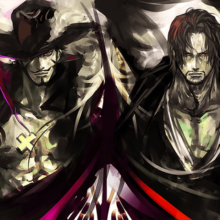 Mihawk And Shanks 
