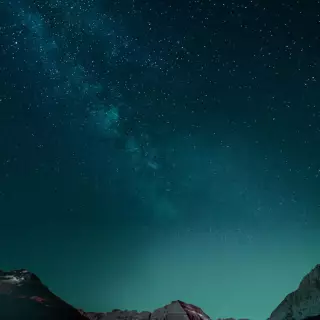 Mountains in the night 4k hd ultra wallpaper