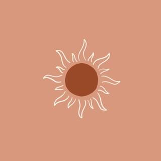 Boho Sun Background