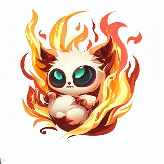 baby animal Fire