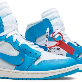 Jordan 1s offwhite UNC