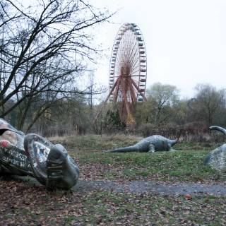 Abandon amusement park wallpaper