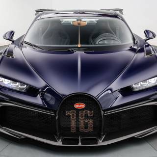 Black Bugatti Chiron Pur Sport Wallpaper