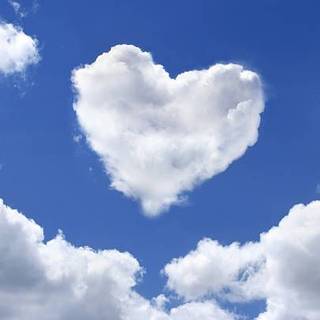 Heart Cloud wallpaper
