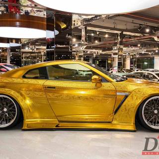 Gold Wrapped GTR 