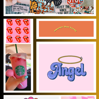 Cute soft girl background 