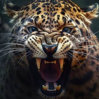 Impulsive powerful Panthers Fury Artwork