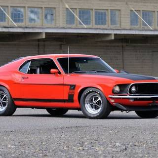 Candy Apple Red, Ford Mustang Boss, Model 302