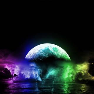 rainbow moon