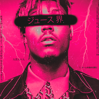 Juice WRLD Pink Iphone Wallpaper 