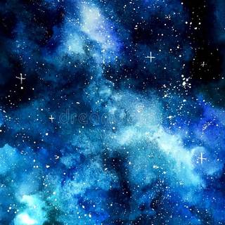 blue galaxy
