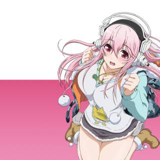 desktop wallpaper kawaiicore super sonico