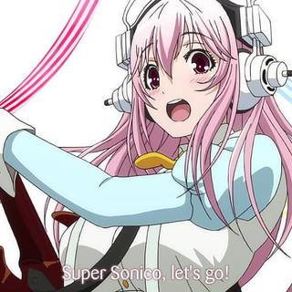 desktop wallpaper kawaiicore super sonico