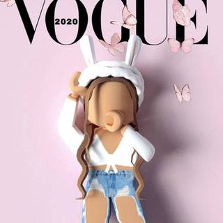 Pretty Vogue Bunny Roblox Girl