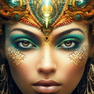 Vivid Neo Trance Queen Artwork