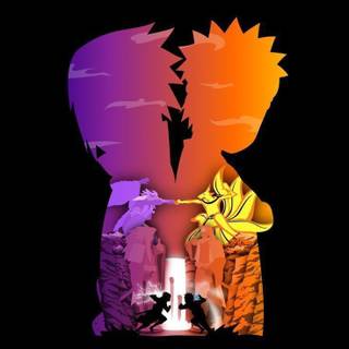 Naruto and Sasuke 