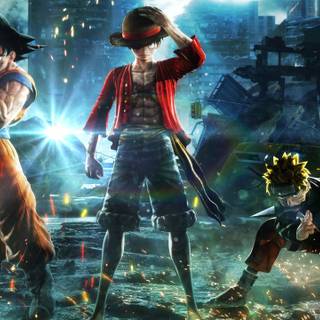 Goku Naruto & Luffy Jump Force 
