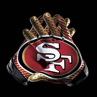 49ers Glove Background