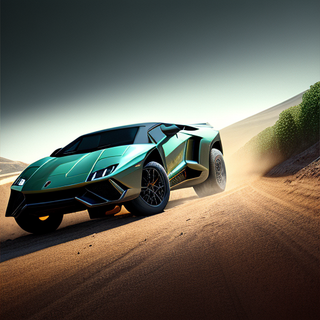 A.I Generatied Lamborghinis
