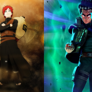 Gaara Vs Rock Lee