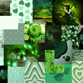 Green Collage