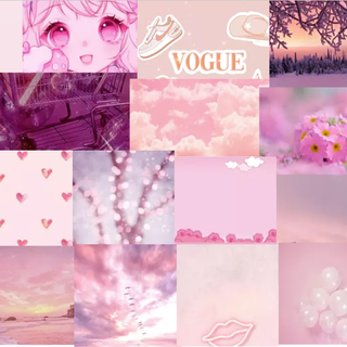 Pink Collage