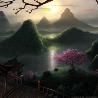 Landscape Fantasy Art