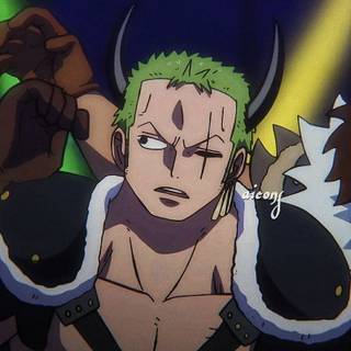 Zoro With the Horn