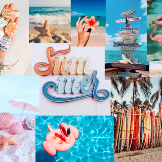 Summer Collage Wallpaper
