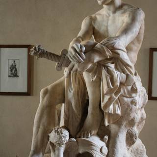 Ares God of war statue