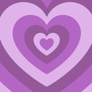 aesthetic heart purple 