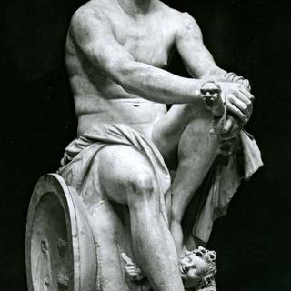 Ares God of war statue