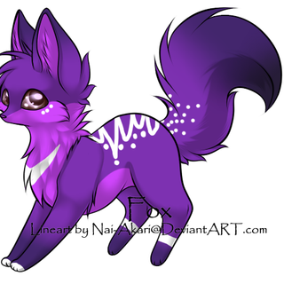 Met Purplepaws but cute:>