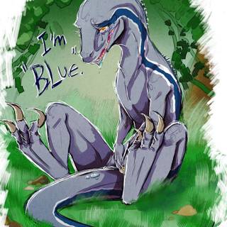 Blue The dino
