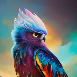 Colorful Owl