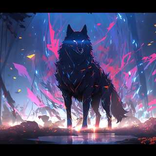 anime wolf