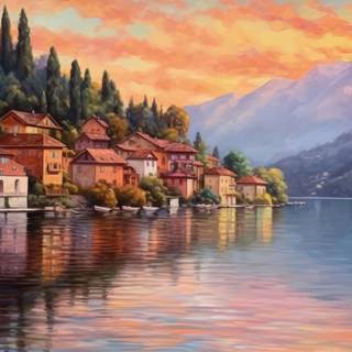 Swiss Village by the Lake