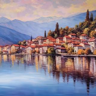 Swiss Village by the Lake