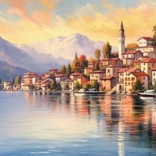 Swiss Village by the Lake