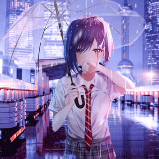 Umbrella Anime Girl