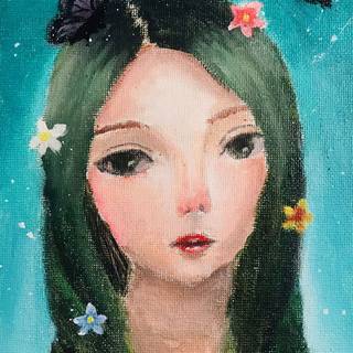 Made By Me: Girl & Butterflies