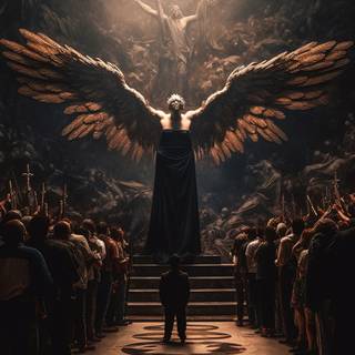 Angel of metallic Light