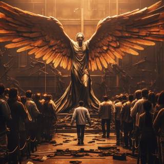 Angel of metallic Light