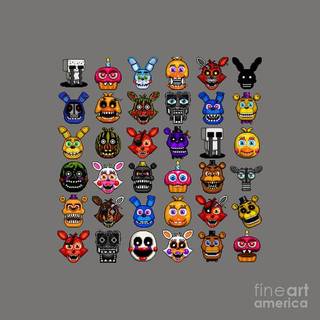 Heres some fnaf characters