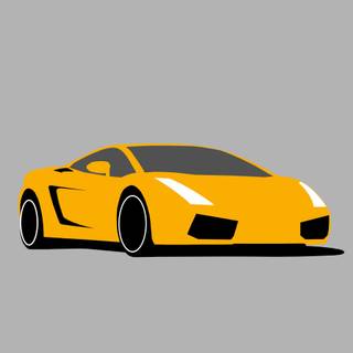Minimalist Gallardo Phone Wallpaper