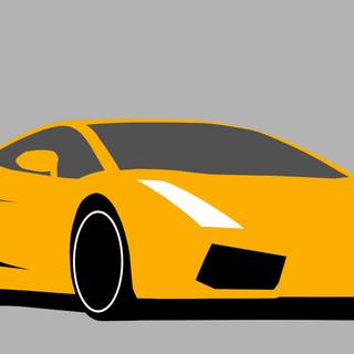 Minimalist Gallardo Desktop Wallpaper